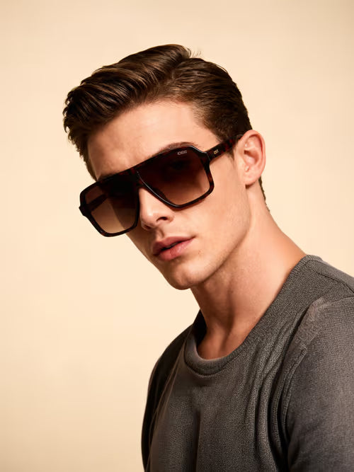 aviator shield Mens